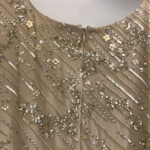 Amira Sequin Dress (Champagne) main image 1